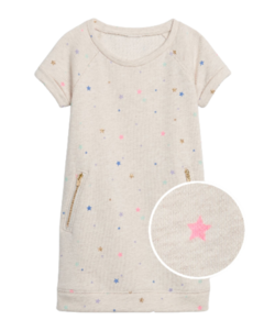 Vestido Moletom Stars GAP - Menina