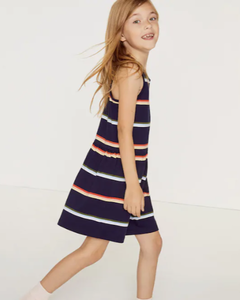 Vestido Regata Azul Marinho LACOSTE - Girl (8 a 16 Anos) - comprar online