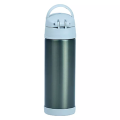 Garrafa Térmica FUNtainer THERMOS - Cinza Claro (470 ml) na internet