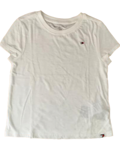 Camiseta Branca TOMMY HILFIGER - Toddler Girl (2 a 7 Anos)