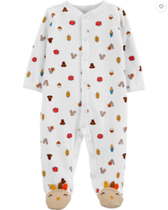 Macaquinho Pijama Ação de Graças CARTER'S - Baby Boy (0 a 24 Meses) - comprar online