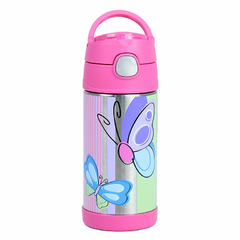 Garrafa Térmica FUNtainer THERMOS - Borboleta (355 ml) - Baby Bens Importados | Roupas Infantis de Qualidade