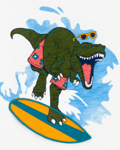 Camiseta Dino Surf CARTER'S - Baby Boy (0 a 24 Meses) na internet