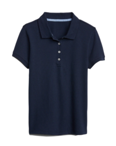 Camiseta Polo Azul Marinho GAP - Girl (8 a 16 Anos)