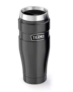 Copo Térmico Inox com Tampa Cinza Fuji 470ml - THERMOS - comprar online