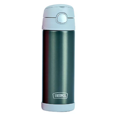 Garrafa Térmica FUNtainer THERMOS - Cinza Claro (470 ml)