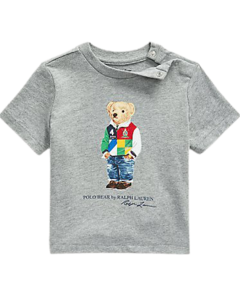 Camiseta Cinza Polo Bear RALPH LAUREN - Bebê Menino - comprar online