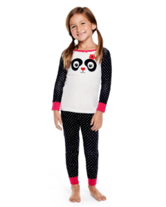 Conjunto Pijama 2 Peças Panda GYMBOREE - Bebê Menina - Baby Bens Importados | Roupas Infantis de Qualidade