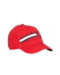 Boné Vermelho Logo TOMMY HILFIGER - Menino/Menina