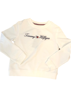 Blusa Moletom Branca TOMMY HILFIGER - Menina