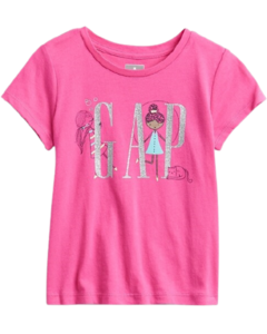 Camiseta Pink GAP - Girl