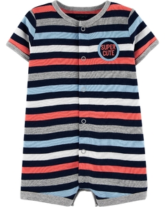 Romper Listrado Super Cute CARTER'S - Bebê Menino