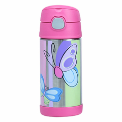 Garrafa Térmica FUNtainer THERMOS - Borboleta (355 ml)