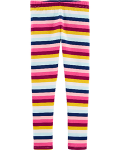 Calça Legging Listrada CARTER'S - Toddler Girl (2 a 7 Anos)