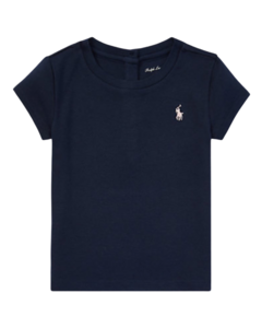 Camiseta Azul Marinho RALPH LAUREN - Bebê Menina