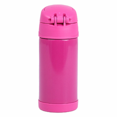 Garrafa Térmica FUNtainer THERMOS - Rosa (355 ml) - Baby Bens Importados | Roupas Infantis de Qualidade