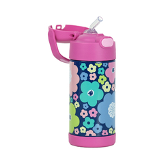 Garrafa Térmica FUNtainer THERMOS - Flores (355 ml) - Baby Bens Importados | Roupas Infantis de Qualidade