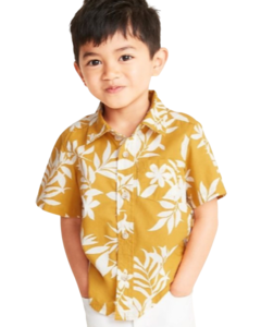 Camisa Amarela OLD NAVY - Toddler Boy (2 a 7 Anos)