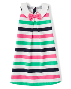 Vestido Regata Listrado GYMBOREE - Toddler Girl (2 a 7 Anos)