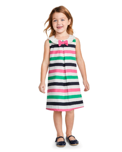 Vestido Regata Listrado GYMBOREE - Toddler Girl (2 a 7 Anos) - Baby Bens Importados | Roupas Infantis de Qualidade