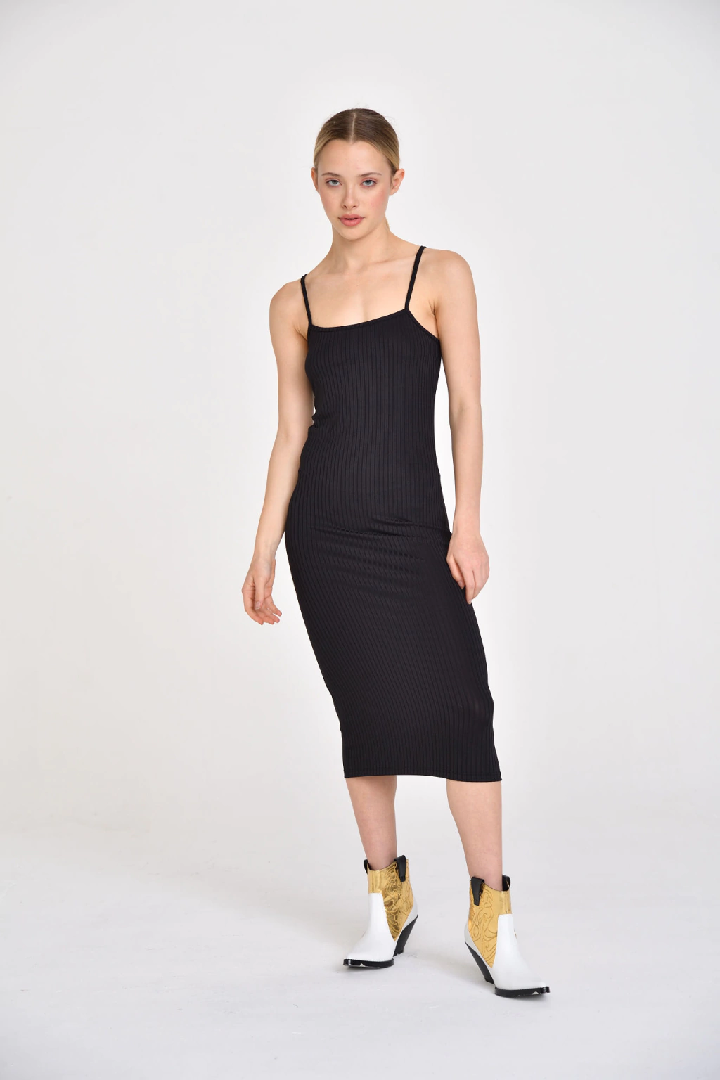 Vestido Picante Bretel Negro