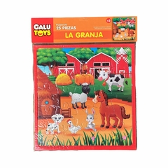 Puzzle Rompecabezas Didáctico Motricidad Fina 25 Piezas - comprar online