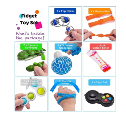 Fidget Toy Combo X13 Juegos Diferentes Antiestres E Ingenio