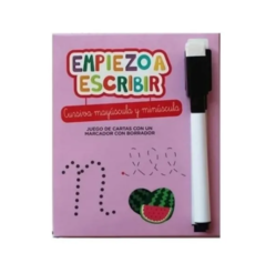 Cartas Empiezo A Escribir Cursiva+marcador Lectoescritura