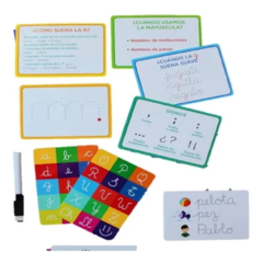 Cartas Empiezo A Escribir Cursiva+marcador Lectoescritura - comprar online