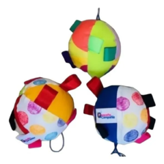 Cubo O Pelota Sensorial De Tela Estimulación Bebe Montessori