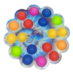 Popit Spinner Pop It Antiestrés 6 Puntas Con Luces