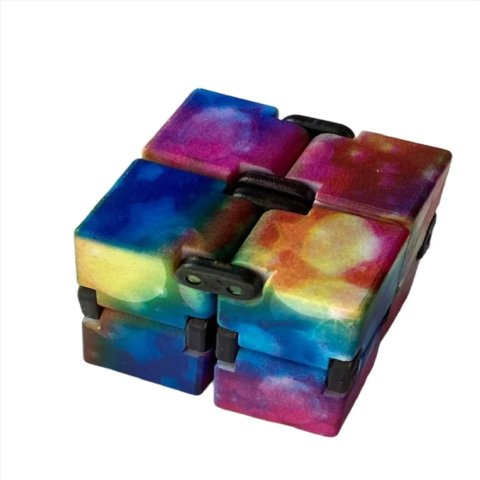 Infinity Cube Galaxy Fidget Toy Diferentes Motivos Antiestres