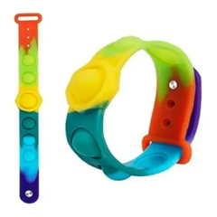 Pulsera Pop It Silicona Sensorial Fidget Toy Antiestres Tea