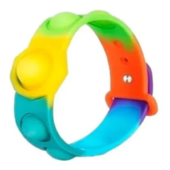 Pulsera Pop It Silicona Sensorial Fidget Toy Antiestres Tea en internet