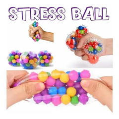 Pelota Squishy Ball Rainbow Arcoiris Juego Sensorial Ansiedad en internet