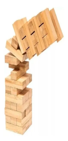 Jenga Gigante Yenga Madera Enorme Motricidad Diversión