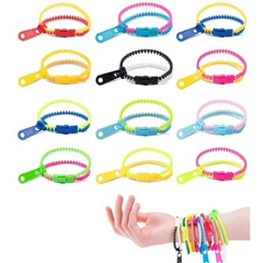 Pulsera Cierre Fidget Para Ansiedad Estrés Adhd Niño