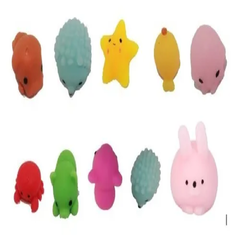 50 Squishy Animalitos Mini Anti Stress Fidget P La Ansiedad