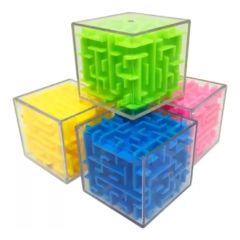 Juego De Ingenio Laberinto Cubo Mágico 3d De 6 Lados Motricidad