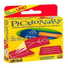 Juego De Cartas Pictionary Estrategia