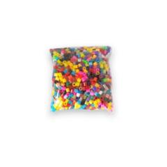 1000 Canutillos Hama Beads Colores Mixtos Midi Planchitos