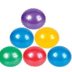 Pelota Con Pinches Estimulacion Sensorial Inflable 7cm Pilates