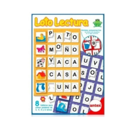 Juego Loto Lectura Aprender A Escribir Jugando Didáctico