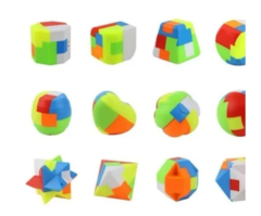 Cubo Fidget Toys Rompecabezas Juguete Puzzle Ansiedad Stress