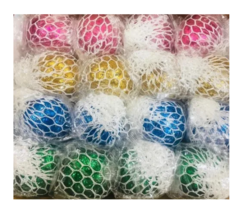 Squishy Ball Pelota Esfera Orbis Antiestres Pack X3 Texturas - comprar online