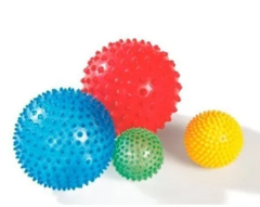 10 Pelotas C/pinches Estimulación Sensorial Inflables 20 Cm - comprar online