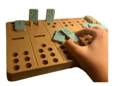 Tabla Numerica Montessori Ideal P/aprender A Contar Didactico - comprar online