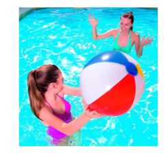 Pelota Inflable 50cm Agua Pileta Niños Bebes - comprar online