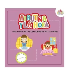 Cartas + Libro - Actividades Mi Rutina Y La Hora Pictogramas - comprar online