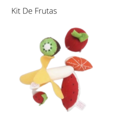 Juego Kit De Comida O Verdura De Tela, Motricidad, Didáctico - comprar online